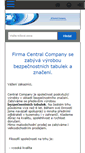 Mobile Screenshot of centralcompany.cz